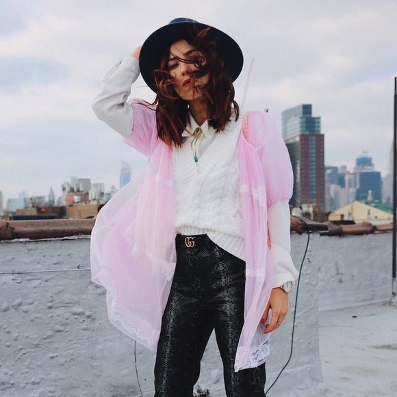 Vintage Jackets & Blazers - VINTAGE pink nightdress
